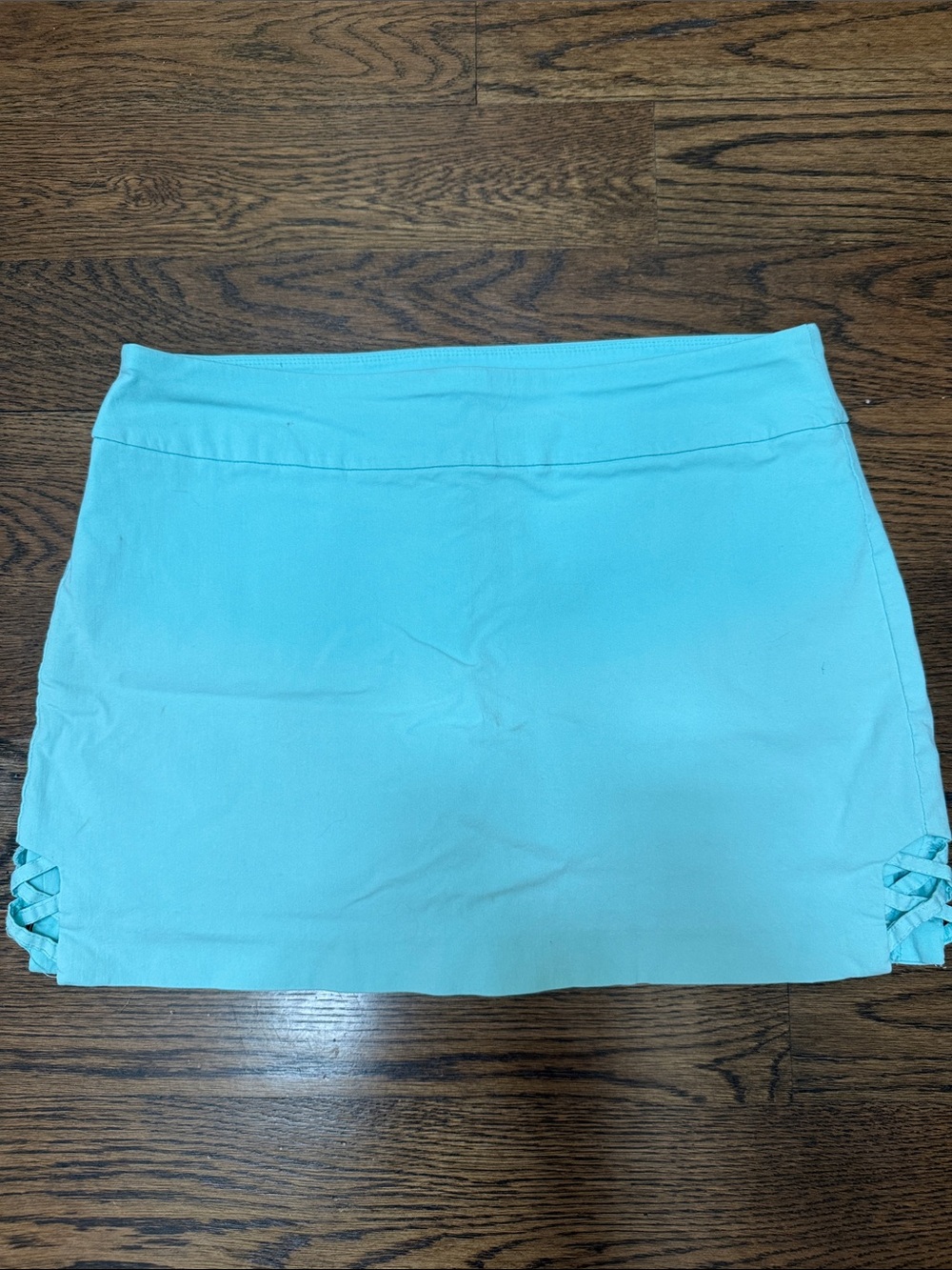 ❤️❤️DFA New York Petite  Soft Aqua Green Skort size 14P